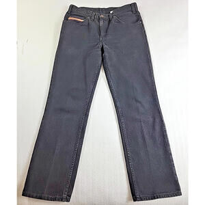 Vintage Rare black! GREAT WESTERN GARMENT CO. MEN"S JEANS 34 X 30 VGC!